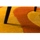 Carpet PROMO FRIZE 949 Abstraction terracotta - SECOND-RATE PRODUCT