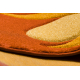 Carpet PROMO FRIZE 949 Abstraction terracotta - SECOND-RATE PRODUCT