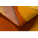 Carpet PROMO FRIZE 949 Abstraction terracotta - SECOND-RATE PRODUCT