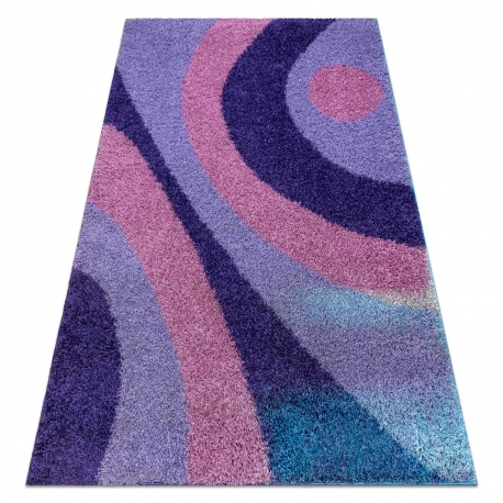 Teppich PROMO SHAGGY MULTUS 4833 lila / rosa - ZWEITKLASSIGES PRODUKT