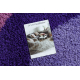 Alfombra PROMO SHAGGY MULTUS 4833 morado / rosa - PRODUCTO DE SEGUNDA CLASE