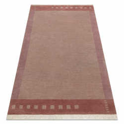 Tapis PROMO INDIE Cadre rose - PRODUIT DE DEUXIÈME QUALITÉ