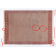 Carpet PROMO INDIE Frame blush pink - SECOND-RATE PRODUCT