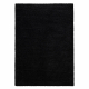Teppich Shaggy EFES S001 schwarz