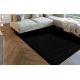 Teppich Shaggy EFES S001 schwarz