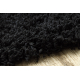 Teppich Shaggy EFES S001 schwarz