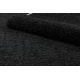 Teppich Shaggy EFES S001 schwarz