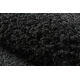 Teppich Shaggy EFES S001 schwarz