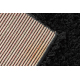 Teppich Shaggy EFES S001 schwarz