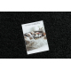 Teppich Shaggy EFES S001 schwarz