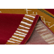 Teppich PROMO WELIRO BCF Keshan geometrisches rot - ZWEITKLASSIGES PRODUKT