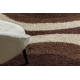 Teppich PROMO SHAGGY MULTUS 4433 braun / beige - ZWEITKLASSIGES PRODUKT