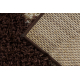 Teppich PROMO SHAGGY MULTUS 4433 braun / beige - ZWEITKLASSIGES PRODUKT