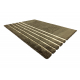 Alfombra de lana LAKUZA WŁOCHACZ Rayas beige