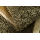 Alfombra de lana LAKUZA WŁOCHACZ Rayas beige
