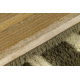 Alfombra de lana LAKUZA WŁOCHACZ Rayas beige