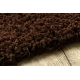 Matta shaggy 100 V brun 