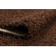 Matta shaggy 100 V brun 