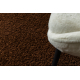Carpet PROMO SHAGGY 100 VA brown - SECOND-RATE PRODUCT
