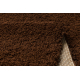 Carpet PROMO SHAGGY 100 VA brown - SECOND-RATE PRODUCT