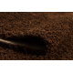 Carpet PROMO SHAGGY 100 VA brown - SECOND-RATE PRODUCT