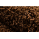 Carpet PROMO SHAGGY 100 VA brown - SECOND-RATE PRODUCT