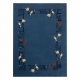 SPIRIT SIKHIM carpet Frame navy blue
