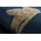 SPIRIT SIKHIM carpet Frame navy blue