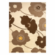 Carpet PROMO KONFETI ALACA 938 Flowers brown - SECOND-RATE PRODUCT