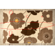 Carpet PROMO KONFETI ALACA 938 Flowers brown - SECOND-RATE PRODUCT