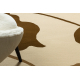 Carpet PROMO KONFETI ALACA 938 Flowers brown - SECOND-RATE PRODUCT