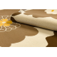 Tappeto PROMO KONFETI ALACA 938 Fiori marrone - PRODOTTO DI SECONDO GRADO