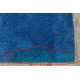 PROMO SHAGGY Szanel carpet Plain blue - SECOND-RATE PRODUCT