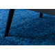Tapis PROMO SHAGGY Szanel plaine couleur bleus - PRODUIT DE DEUXIÈME QUALITÉ