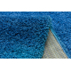 Tapis PROMO SHAGGY Szanel plaine couleur bleus - PRODUIT DE DEUXIÈME QUALITÉ
