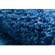 Tapis PROMO SHAGGY Szanel plaine couleur bleus - PRODUIT DE DEUXIÈME QUALITÉ