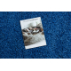 PROMO SHAGGY Szanel carpet Plain blue - SECOND-RATE PRODUCT