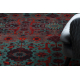 Tapis en laine OMEGA KARAJA fleurs rubis