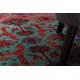 Wool carpet OMEGA KARAJA flowers ruby