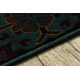 Wool carpet OMEGA KARAJA flowers ruby