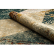 Wool carpet OMEGA RAMI Mosaic emerald
