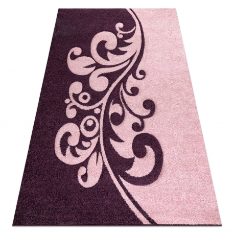 SHAGGY carpet F 715 P Ornament violet / pink 