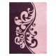 SHAGGY carpet F 715 P Ornament violet / pink 