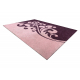 SHAGGY vaip F 715 P Ornament violetne / roosa 