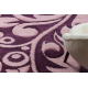 SHAGGY carpet F 715 P Ornament violet / pink 