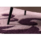 SHAGGY paklājs F 715 P Ornaments violeta / rozā 
