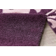 SHAGGY carpet F 715 P Ornament violet / pink 