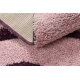 SHAGGY carpet F 715 P Ornament violet / pink 