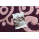 SHAGGY carpet F 715 P Ornament violet / pink 