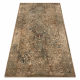 Wool carpet OMEGA LUMIER Ornament vintage iron green